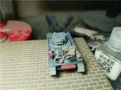 Hand Made 1/72 German No. 2 Tank C With Tonic Painted Model！
