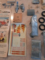 Vintage Hubley Metal Model Car Kit – Model A Ford Roadster