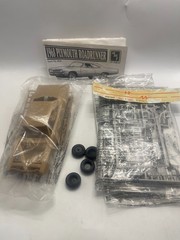 AMT 1960’s Muscle Car Model Kits 68 Roadrunner 66 Ford Fairlane GT 64 GTO NO BOX