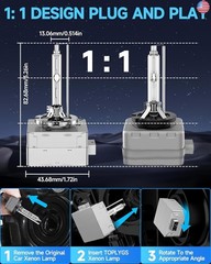 D1S HID Xenon Headlight Bulb Fit for Benz 2008-2014 C350 C250 C300 C63 AMG