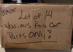 Lot of 14 Various Race Car PARTS ONLY! #JM05 Model Kit Started PARTS ONLY!