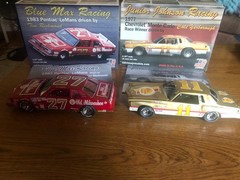 Built/Started Salvinos JR model Nascar kits