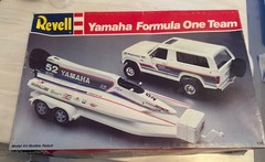 Revell Yamaha Formula One Team 1:25 Scale Model Kit. 7241, Factory Sealed