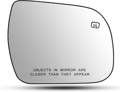 Passenger Side Mirror Glass Compatible with 2011-2020 Toyota Sienna, Right Side