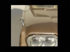 1960 AMT FORD PROMO, FRICTION REPRO PLASTIC FENDER ORNAMENT SOLD INDIVIDUALLY