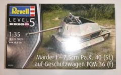 1:35 REVELL 03292 : GERMAN MARDER I 7.5CM PAK40 (SF) AUF GESCHUTZWAGEN FCM 36(F)