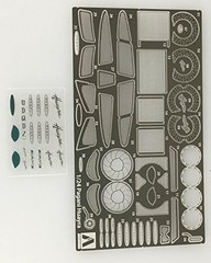 Aoshima 1/24 Supercar Detail Up Parts No.7 Pagani Huayra Model kit Parts Japan