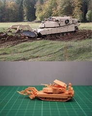 1/144 USA M1150 Assault Breacher Vehicle (fine detail) Resin Kit