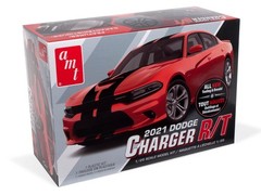 AMT 2021 Dodge Charger RT All New Tooling 1:25 Scale Model Small, Multicolor