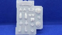 1/64 scale 3d printed lowrider bomb parts pack