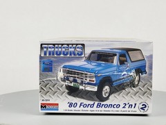 2010 SEALED Monogram Kit: ’80 Ford Bronco 2 ‘n 1 1/24 #85-7214
