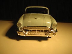 1956 Pontiac Star Chief Dealer Promo Med Blue/Lt Blue w/ Box 1/25th Scale