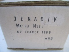 🏁Tenariv Mounting Kit 1/43 – F1 Matra Simca MS80 France GP 1969 MORE LISTED 🏁