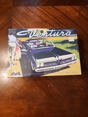 1961 Pontiac Ventura 1:25 scale. Moebius model car kit # 1211.