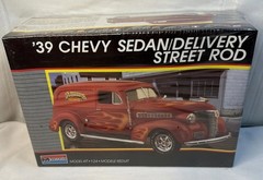 1939 Chevy Sedan Delivery Street Rod 1/24 Vintage Model Kit New Factory Sealed