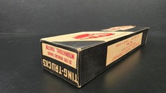 VINTAGE WOOD KIT TING-TRUCKS 28 FOOT MOBILGAS TANKER INTERNATIONAL TRACTOR M4