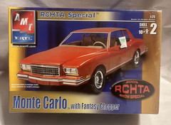 AMT ERTL RCHTA Special Monte Carlo 1/25 Plastic Car Model Kit 38187 Free Ship