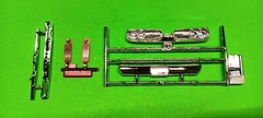1970 Dodge Coronet Super Bee 1/25 MPC Front Bumper Grille Grill Tail Lights