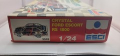 ESCI Crystal Ford Escort RS 1800 Rally Car 1/24 Model Kit 3049 Italy 1983 NEW