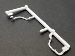 1977 Chevy Monte Carlo RADIATOR HOSES from Salvinos JR 1:25 Model Kit