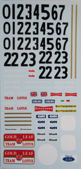 Decalpool 1/20 Lotus 72C F1 Gold Leaf Team 1970 Decal Sheet DP065 for Ebbro kit
