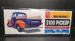 AMT 1/25 1950 Chevrolet 3100 Pickup Kit# 1076/12