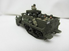 ROCO MINITANKS DBGM #278/280 US Army WWII M3 Halftrack w Crew