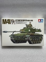 TAMIYA U.S. TANK M41 WALKER BULLDOG 1:35 PLASTIC MODEL KIT #35055 ~VINTAGE~