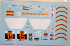 Decalpool 1/24 Scale Ford Mustang GT4 #15 IMSA 2017 Option Decal Sheet DP215