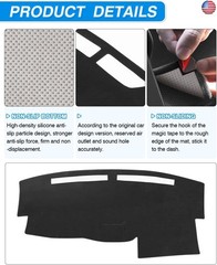 CARTIST Dashboard Cover Compatible with Nissan Titan 2004-2012 Accessories Dash