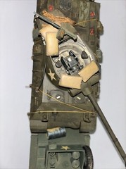 Peerless Max 1/35 M-26 Dragon Wagon w/M15-A1 & Motorized Sherman Tank PRO BUILT!