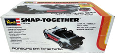 Revell Porsche 911 Targa Turbo Snap-Together 1/25 Model 6212 1980 USA Complete