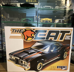 MPC The Cat Cougar Street Machine 1:25 Hot Rod Unassembled Plastic Model Kit
