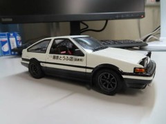 Fujimi 1/24 Initial D Series 01 AE86 Trueno Takumi Fujiwara ver. from Japan 9289