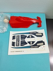 1/28 Nitto Alfa Romeo Brabham BT46 Parmalat Race Car Model Kit Open Box Motorize