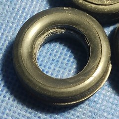 🌟 Goodyear Bluestreak Tires 1:24 or 1:25 Scale 1000s Model Car Parts 4 Sale