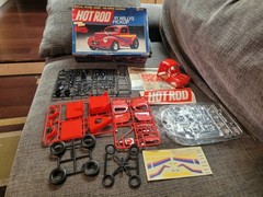 Vintage Revell 41 Wiilys Pickup HOT ROD Gasser 1/25 Scale Complete Unbuilt 7118