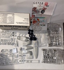Amt/Ertl Blueprinter Fiat Double Dragster 1:25 Model Kit Old Stock