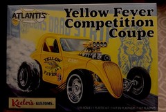 Atlantis 13101 Yellow Fever Competition Coupe Model Kit