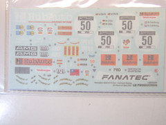 LB Production 1/24 Mercedes AMG GT3 Evo HubAuto Racing Spa 24H ’21 Decal LB24104