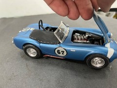C3 Shelby Cobra Racer built Vintage Car model 1/25 McM.