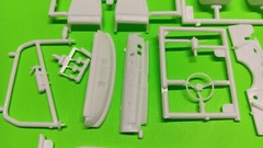 1968 Dodge Charger RT 1/25 Drag Strip Stock Interior Tub Bucket Seat Roll Cage