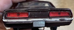 VINTAGE AMT 1969 DARK MAROON FORD THUNDERBIRD DEALER PROMO CAR / RADIO VERSION