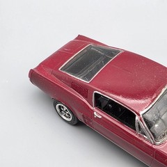 1968 Ford Mustang 1/25 Built Model Car Parts Diorama Display Glued Hood