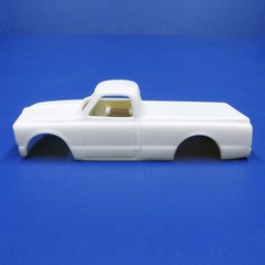 JFSL65 H:O scale 1968 Chevy pickup Jimmy Flintstone resin slot car body