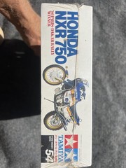 Tamiya 1/12 Honda NXR 750 ’86 Paris-Dakar Rally Winner NOS Factory Sealed 14054