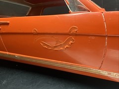 AMF Wen Mac 1966 Ford Mustang Coupe Electric Dealers Promo Model Car 1:12 WORKS