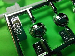 32 1932 Ford 5 Window Coupe 1/25 chrome hub cap rim beauty rings wheel model