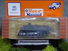 Roco Minitanks 1/87 Modern German Standard Leopard Recovery Vehicle Lot #7408©