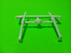 Frame Rear End 1968 Pontiac Firebird 1/25 Front Suspension Axle Dual Exhaust